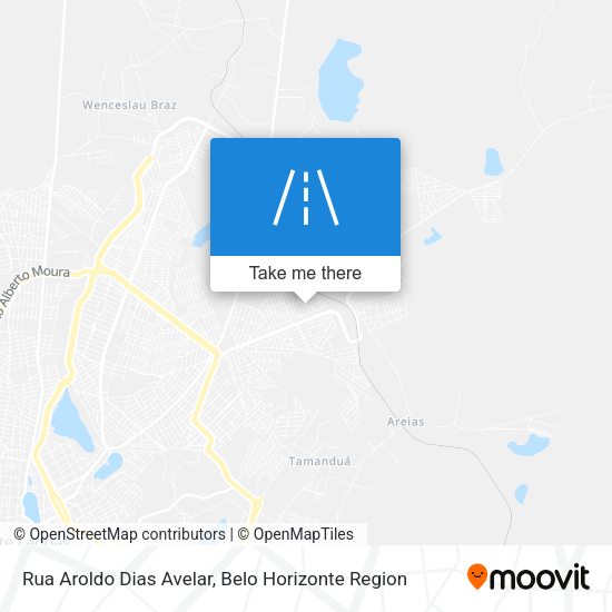 Rua Aroldo Dias Avelar map