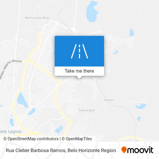 Rua Cleber Barbosa Ramos map