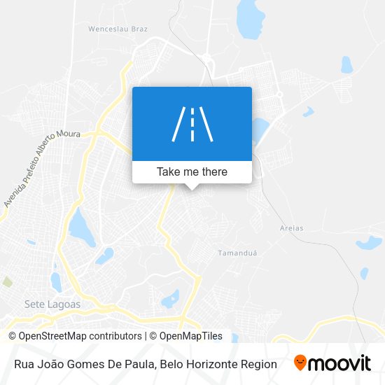Rua João Gomes De Paula map