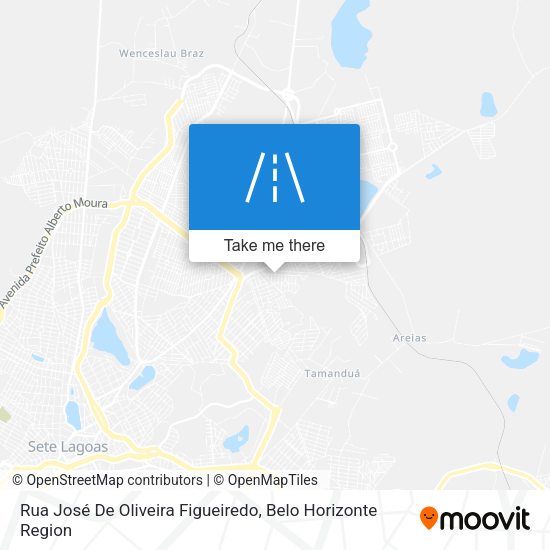 Rua José De Oliveira Figueiredo map