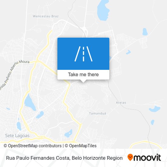 Rua Paulo Fernandes Costa map