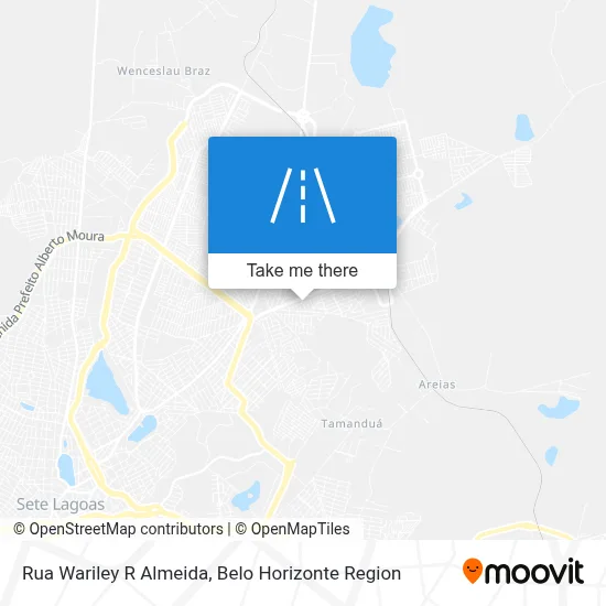 Rua Wariley R Almeida map