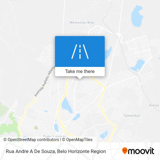 Rua Andre A De Souza map