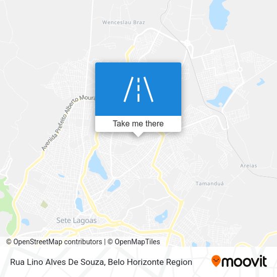Rua Lino Alves De Souza map