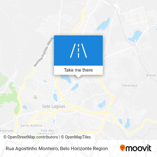 Rua Agostinho Monteiro map