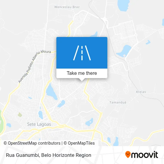 Rua Guanumbi map