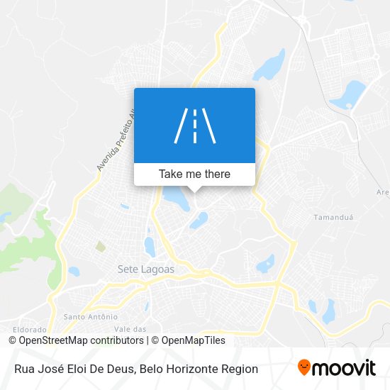 Rua José Eloi De Deus map