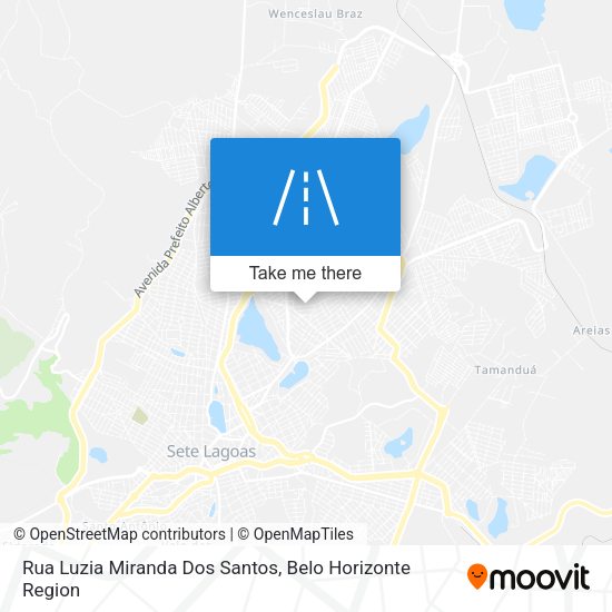 Rua Luzia Miranda Dos Santos map