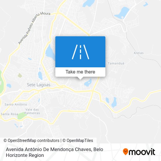 Avenida Antônio De Mendonça Chaves map