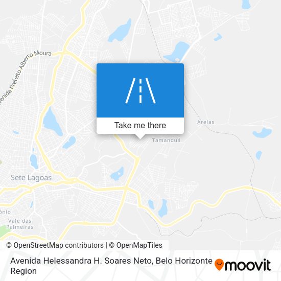 Avenida Helessandra H. Soares Neto map