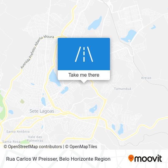 Rua Carlos W Preisser map