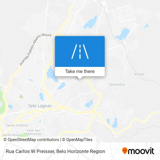 Rua Carlos W Preisser map
