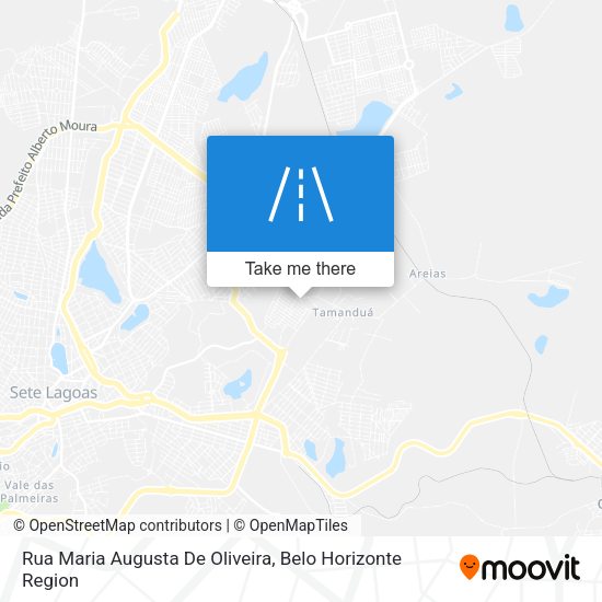 Rua Maria Augusta De Oliveira map