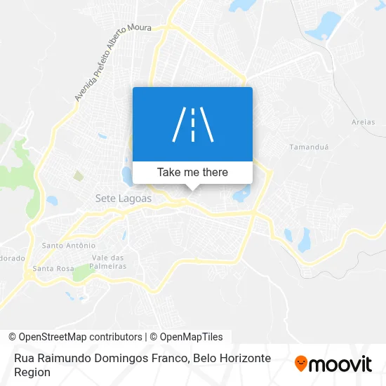 Rua Raimundo Domingos Franco map