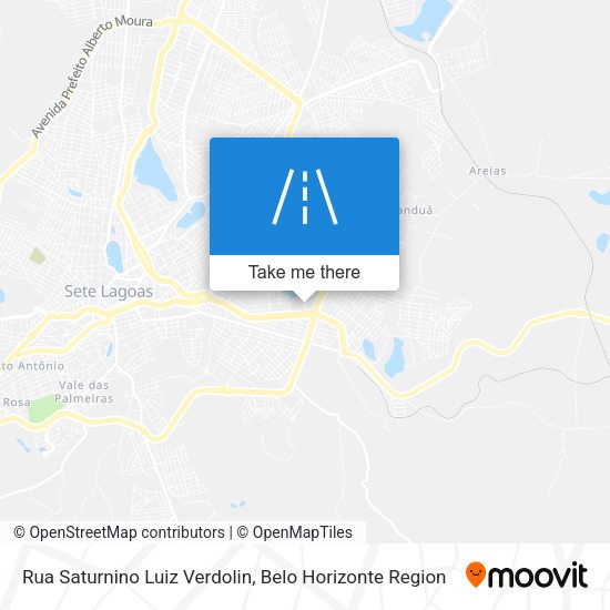 Rua Saturnino Luiz Verdolin map