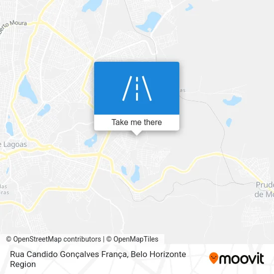Rua Candido Gonçalves França map