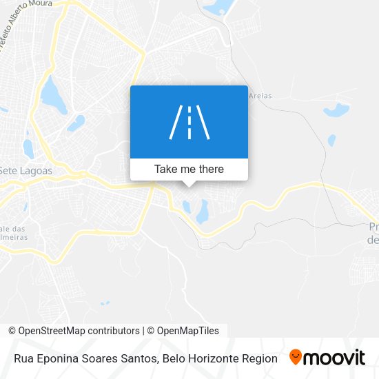 Rua Eponina Soares Santos map