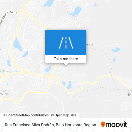 Rua Francisco Silva Padrão map