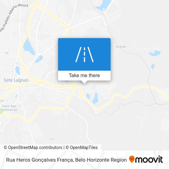 Rua Heros Gonçalves França map