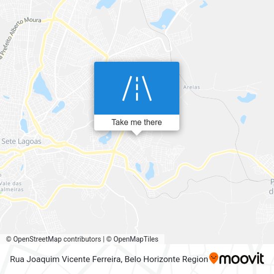 Rua Joaquim Vicente Ferreira map