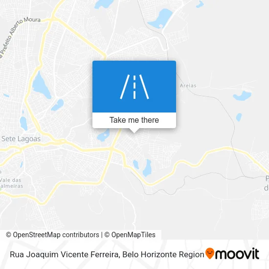 Rua Joaquim Vicente Ferreira map