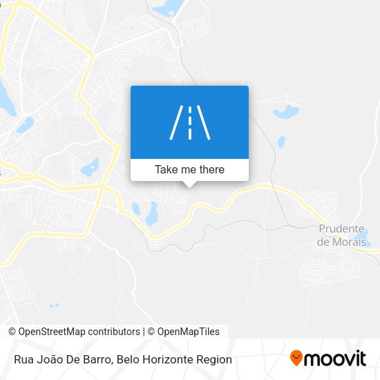 Rua João De Barro map