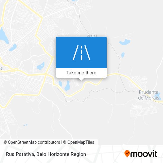 Rua Patativa map