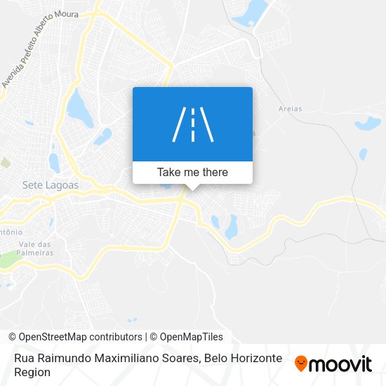 Rua Raimundo Maximiliano Soares map