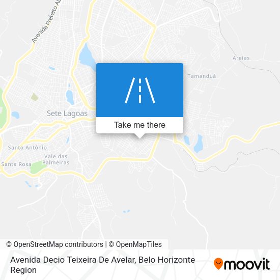 Avenida Decio Teixeira De Avelar map