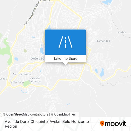 Avenida Dona Chiquinha Avelar map