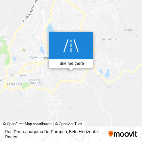 Rua Dona Joaquina Do Pompeu map