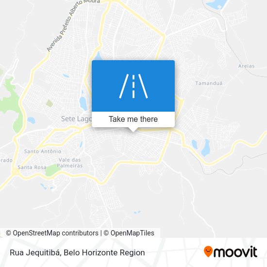 Rua Jequitibá map
