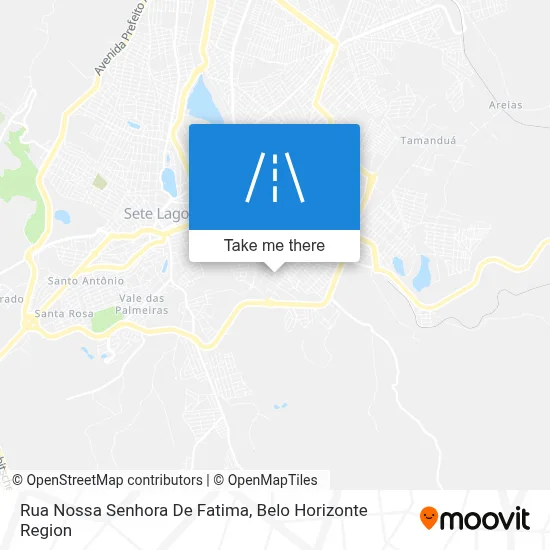 Rua Nossa Senhora De Fatima map