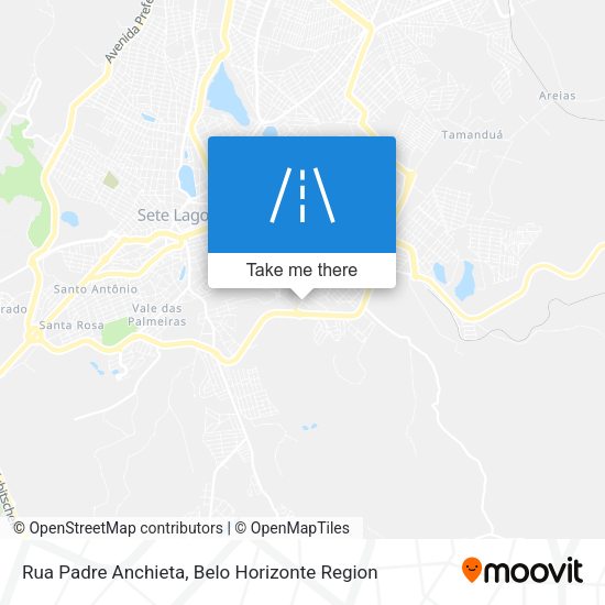 Rua Padre Anchieta map