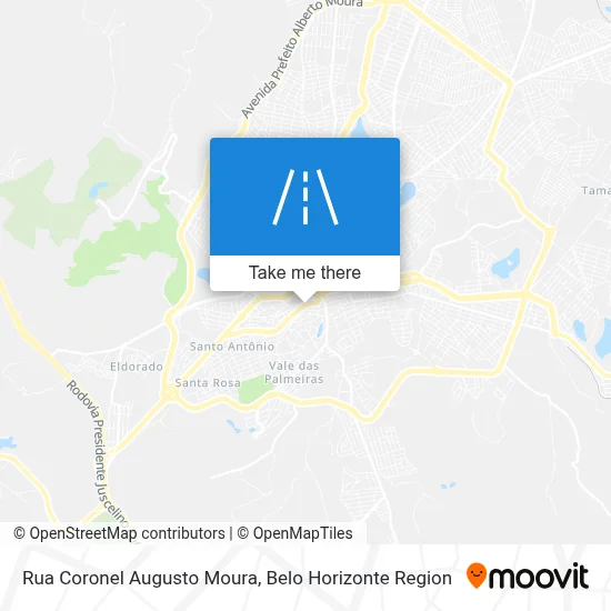 Rua Coronel Augusto Moura map