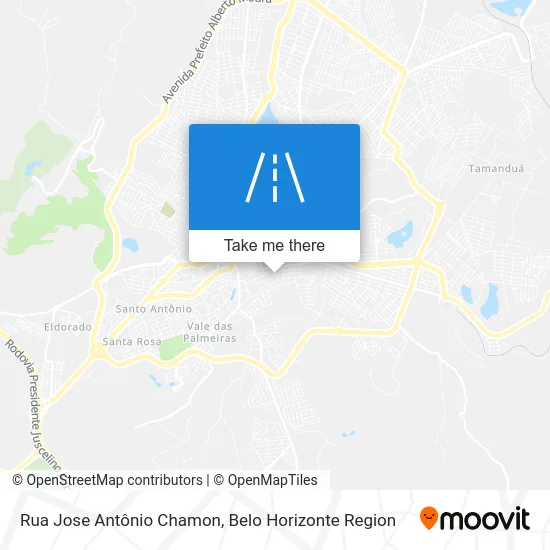 Rua Jose Antônio Chamon map