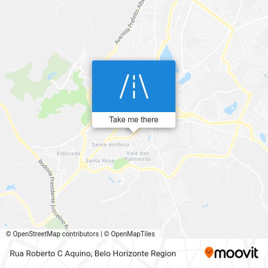 Rua Roberto C Aquino map