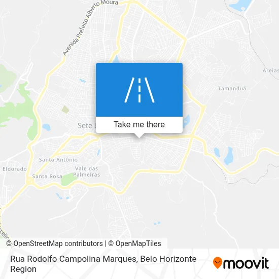 Rua Rodolfo Campolina Marques map