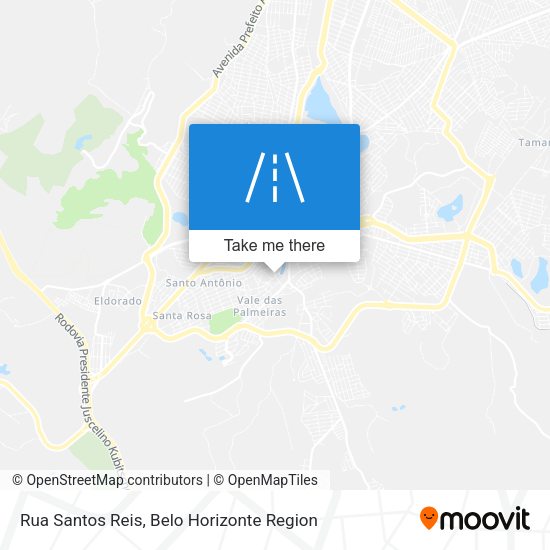Rua Santos Reis map