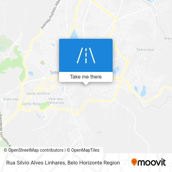 Rua Silvio Alves Linhares map