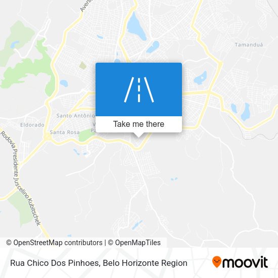 Rua Chico Dos Pinhoes map