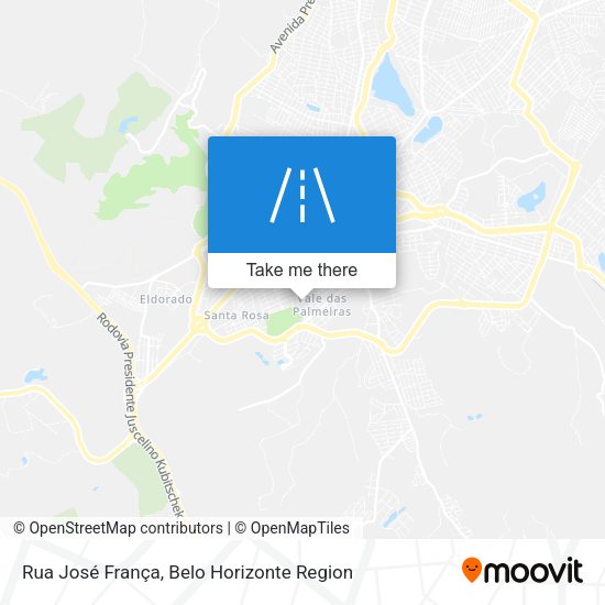 Rua José França map