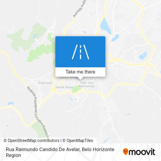 Rua Raimundo Candido De Avelar map