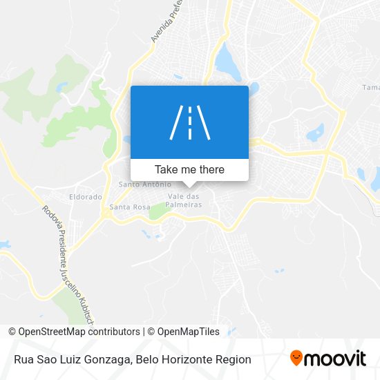 Rua Sao Luiz Gonzaga map