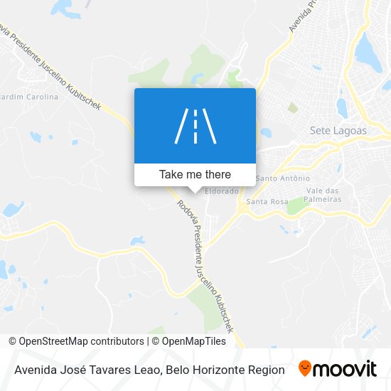 Avenida José Tavares Leao map