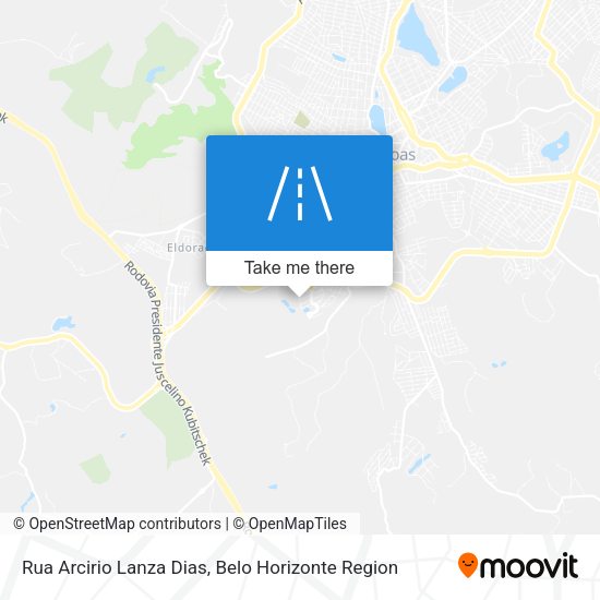 Rua Arcirio Lanza Dias map