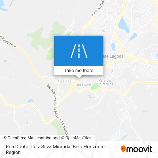 Rua Doutor Luiz Silva Miranda map