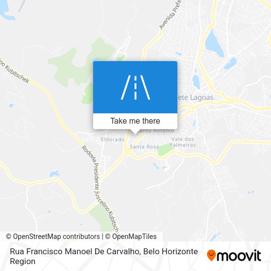 Rua Francisco Manoel De Carvalho map