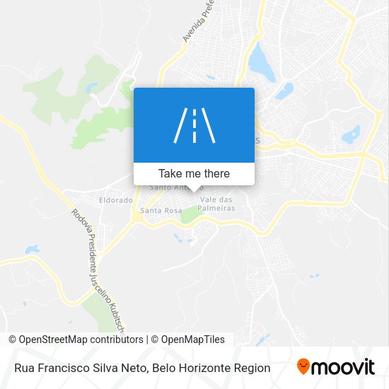 Rua Francisco Silva Neto map