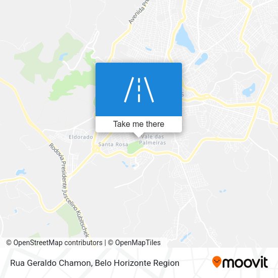 Rua Geraldo Chamon map